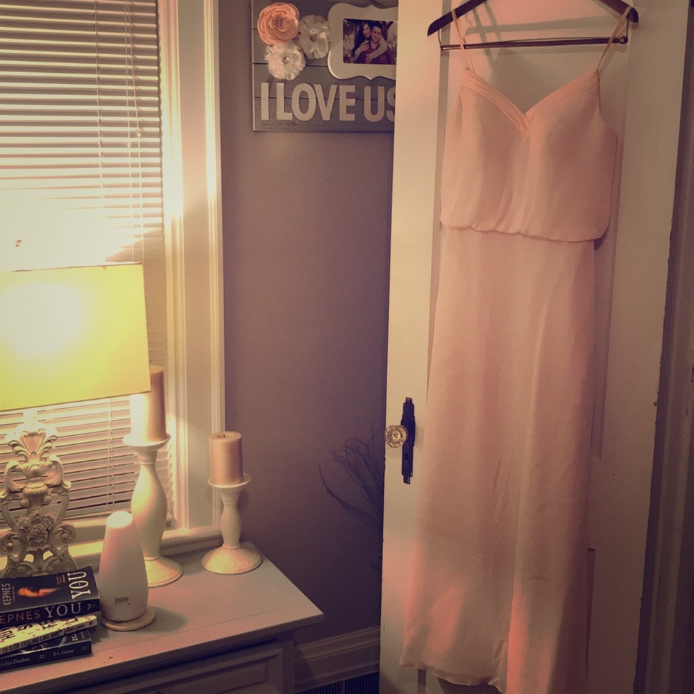 Blush Pink Long Gown
